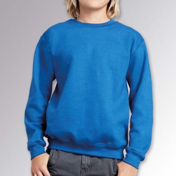 Childrens Heavy Blend Crew Neck Sweatshirt Thumbnail